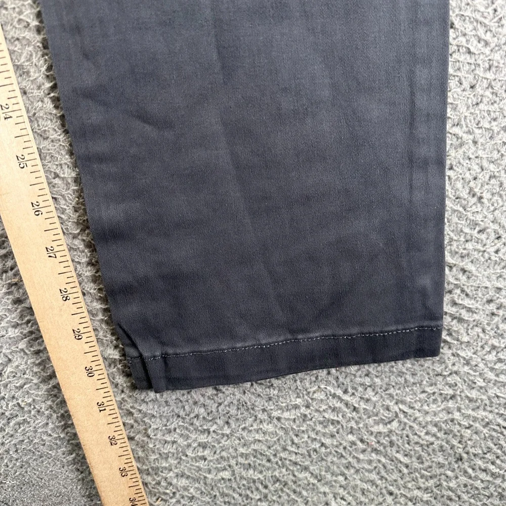 Banana Republic Pant Mens 34x32‎ Gray Cotton Chino Straight Leg Preppy Business